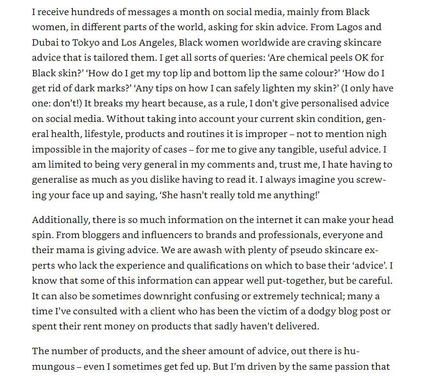 Sách ngoại văn: Black Skin - The Definitive Skincare Guide