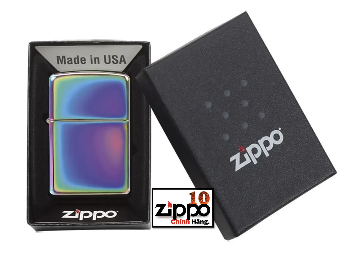 Bật lửa Zippo 151 Classic Multi Color - Chính hãng 100%