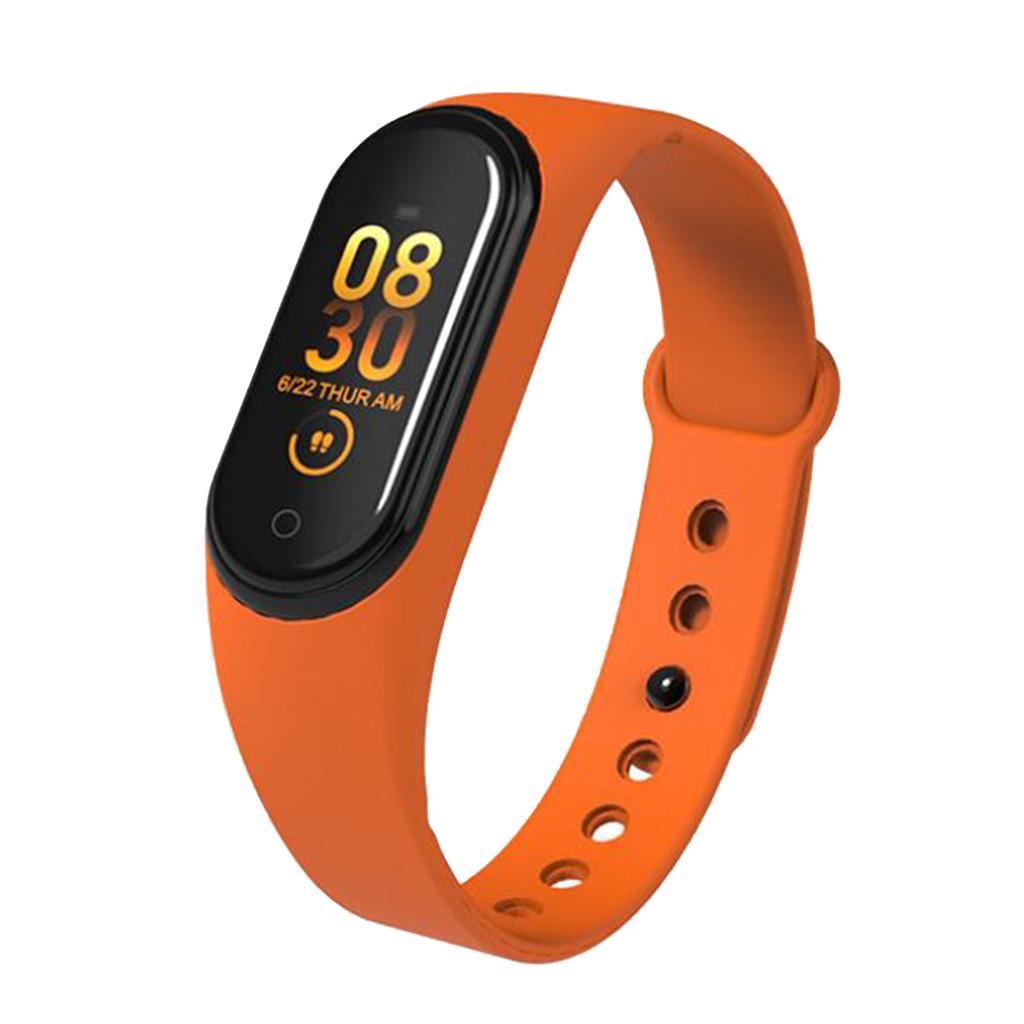 M4 Bluetooth Smart Watch Heart Rate & Blood Pressure Monitor Tracker pink