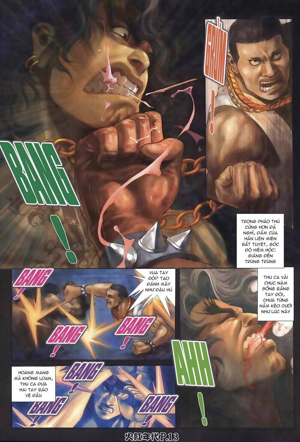 hỏa hồng niên đại hắc cốt đường chapter 108 11