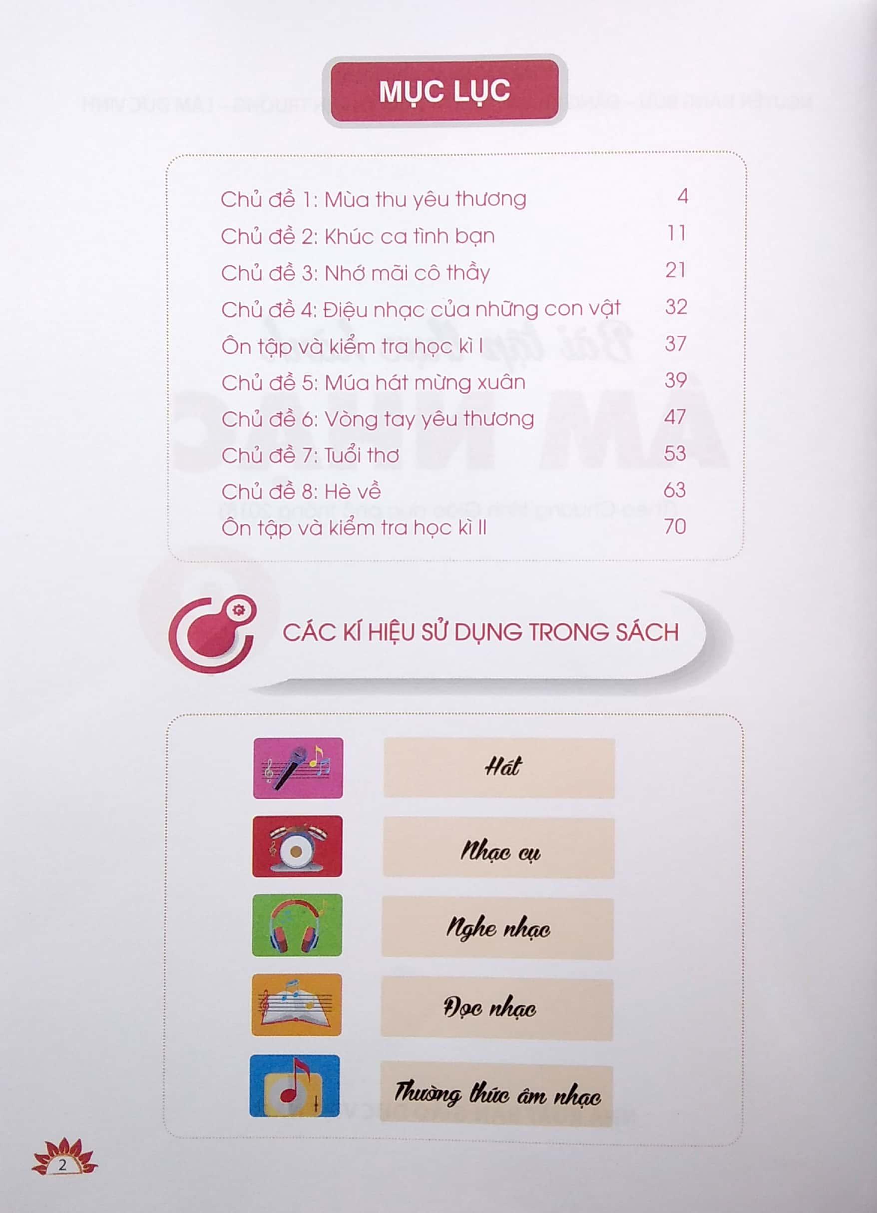Bài Tập Thực Hành Âm Nhạc Lớp 2 (Theo Chương Trình Giáo Dục Phổ Thông 2018)