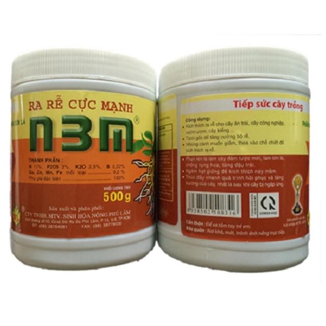 COMBO-2 hộp Phân bón lá cao cấp siêu ra rễ cho cây trồng N3M 500gr