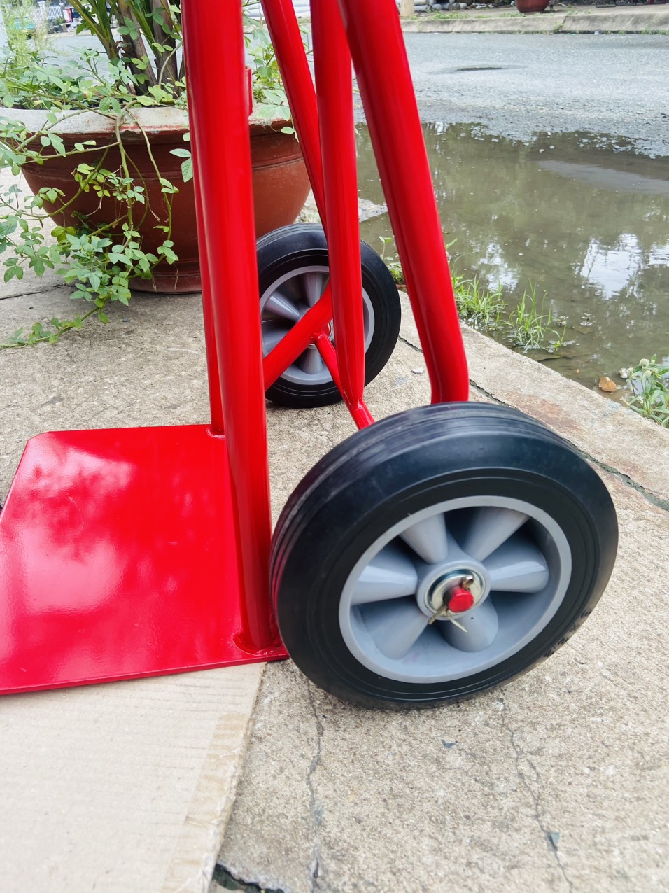 Thanh lý Xe đẩy hàng bằng sắt 2 bánh Kanson - Tải trọng 317kg