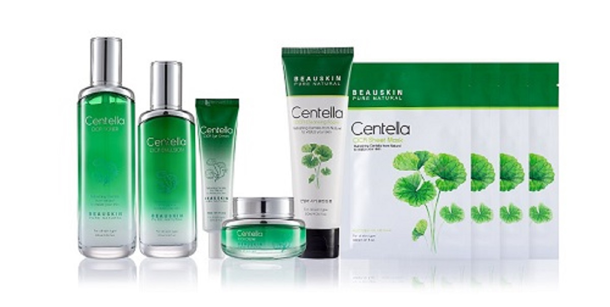 Sữa rửa mặt trắng da trị mụn sạch nhờn trị nám dưỡng mềm da mờ sẹo Beauskin Centella CICA Cleansing Foam, Hàn Quốc 120 ml