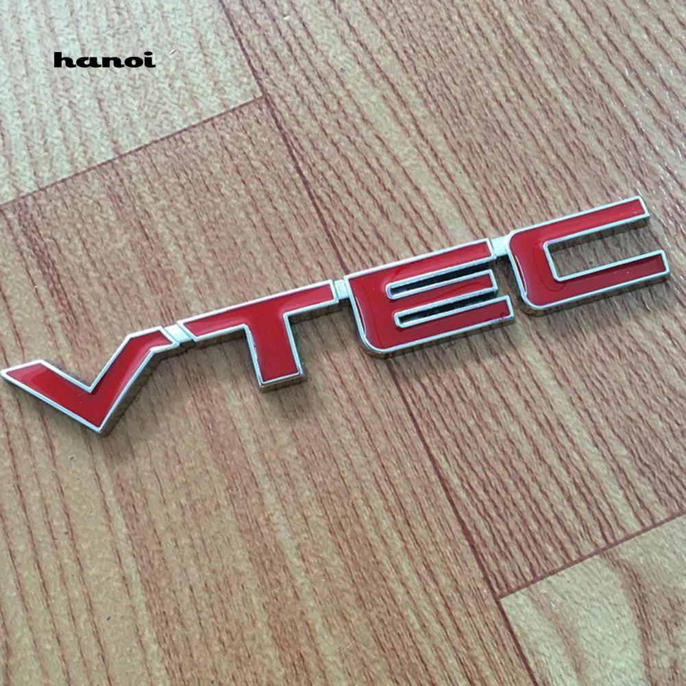Miếng dán chữ kim loại cho xe hơi Honda