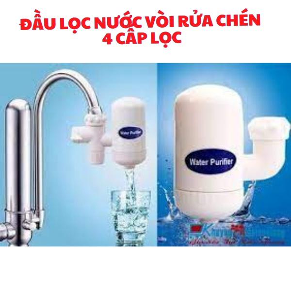 Đầu Lọc nước tự động tại vòi cao cấp KASA 4 cấp lọc giúp lọc nước sạch nhanh chóng, an toàn