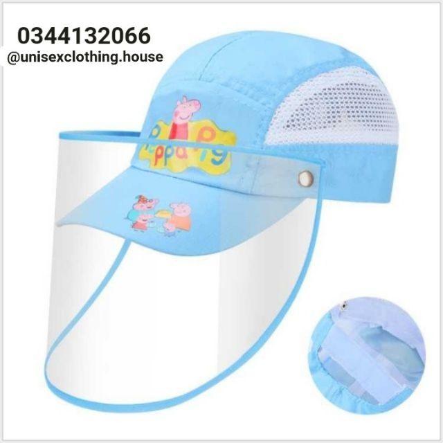 Mũ Nón Heo Peppa Đa Năng Cho Bé Chống Nắng Bụi