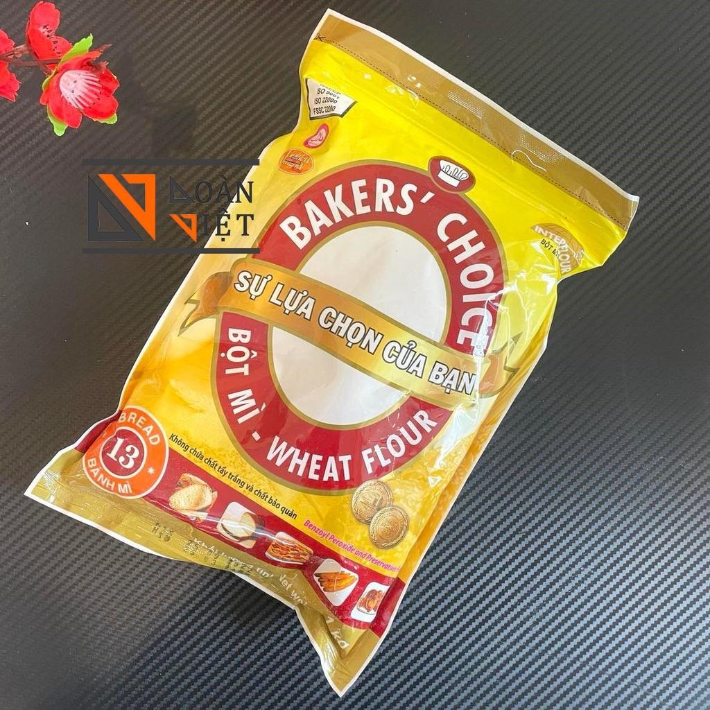 Bột BAKER'S CHOICE số 8,11,13 , bột mì đa dụng HOA NGỌC LAN - chuyên dụng làm bánh mì, bông lan, bánh bao