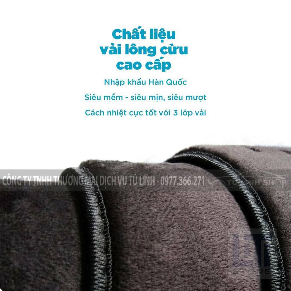 Thảm taplo X-TRAIL bằng lông Cừu 3 lớp hoặc Da vân Cacbon