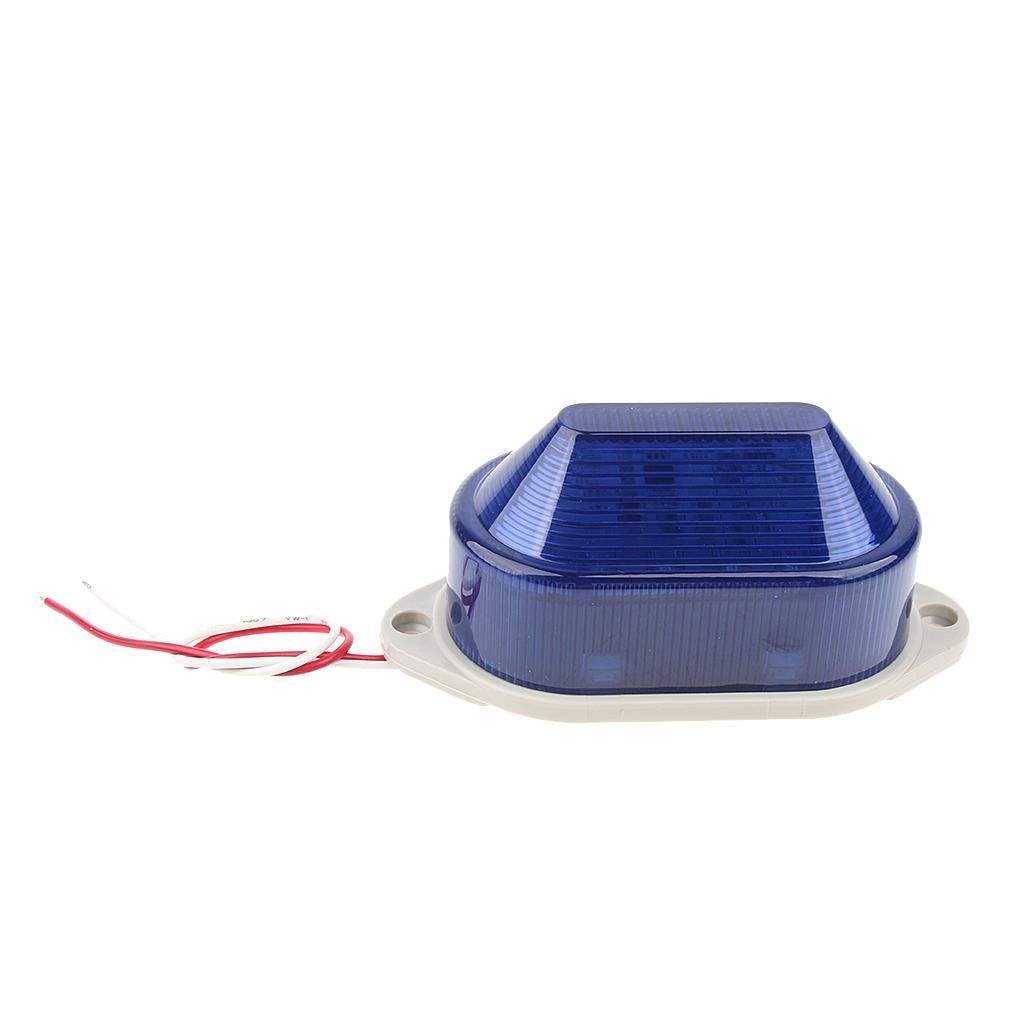 Đèn LED Nhấp Nháy Khẩn Cấp Bằng PC & ABS  - Xanh Dương