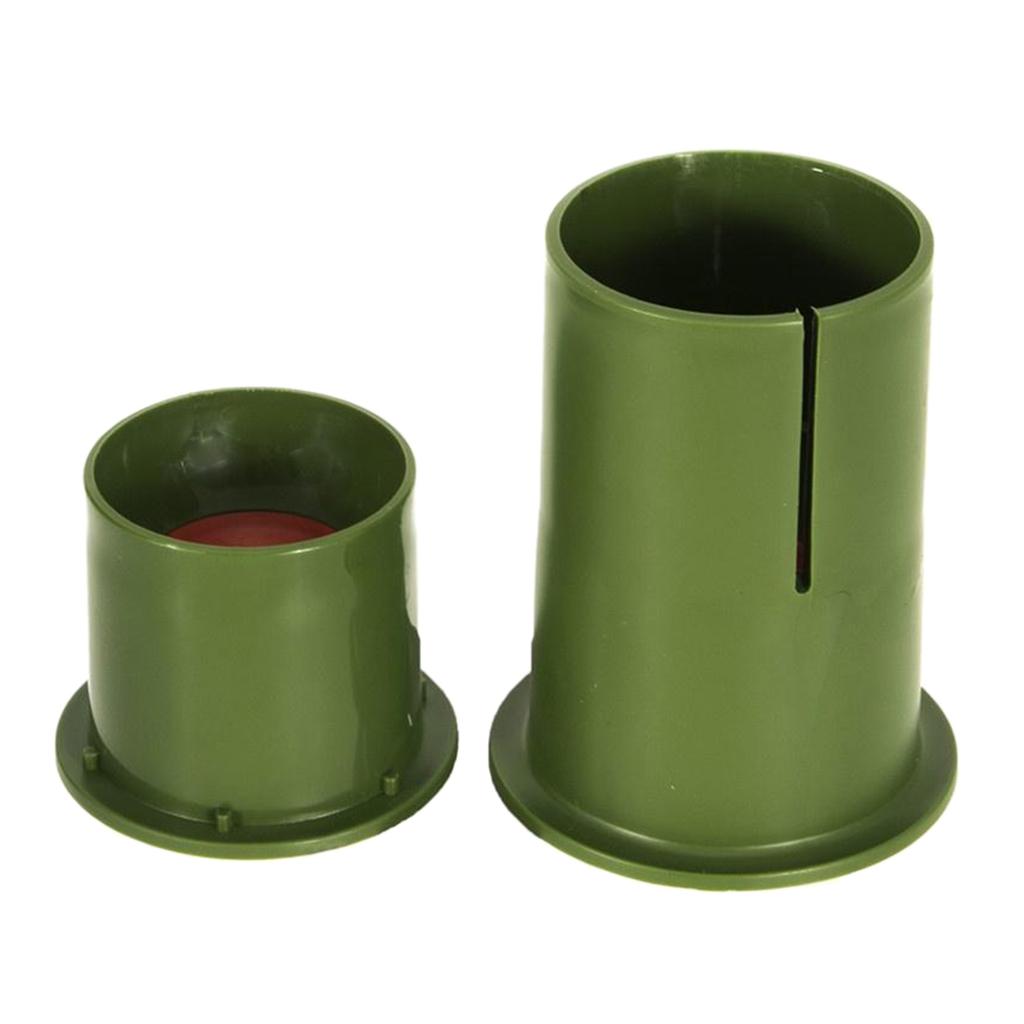 Plastic Fishing Bait Cage Tackle Basket Feeder Holder Fishing Accessories