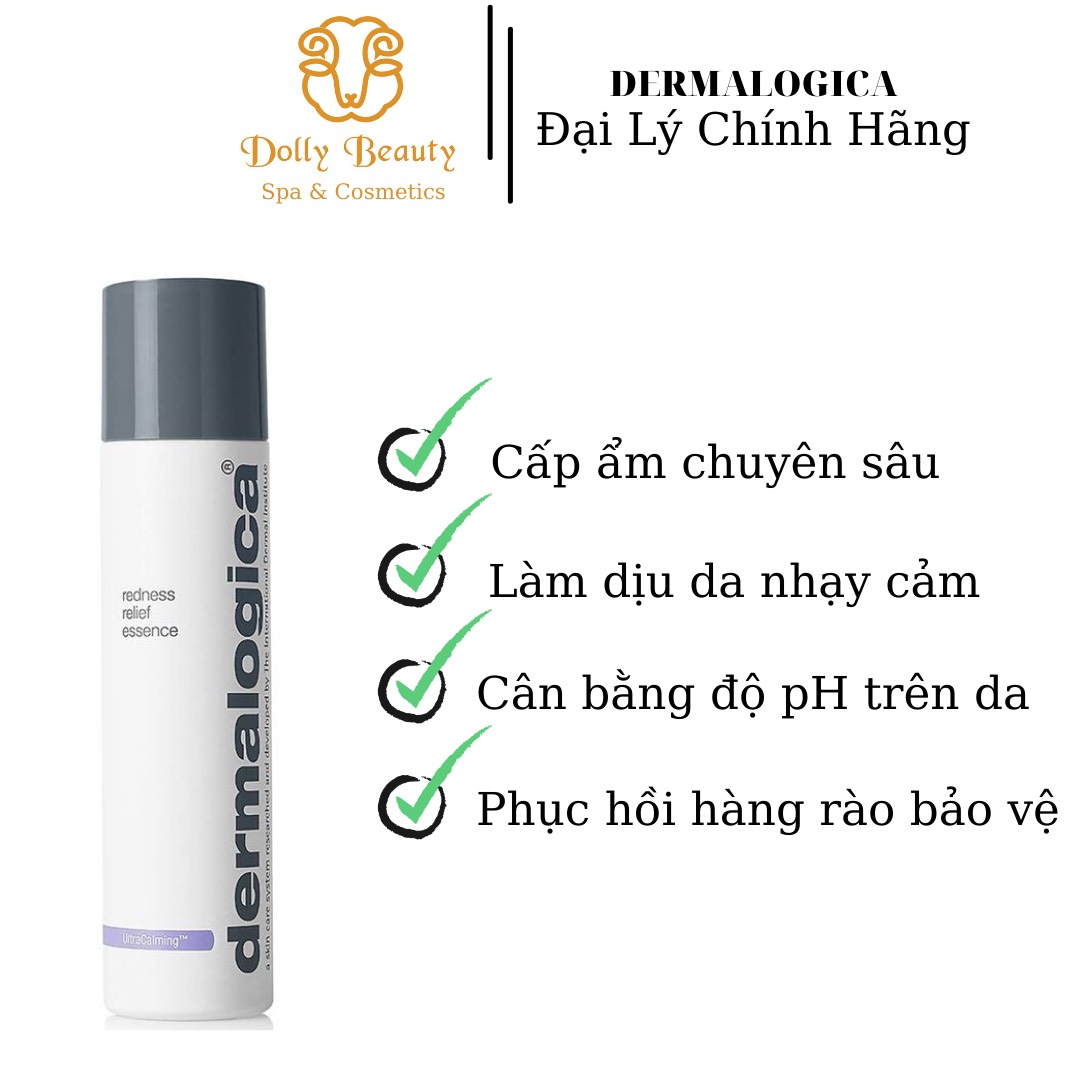 Huyết Thanh làm dịu cho da nhạy cảm Redness Relief Essence - DERMALOGICA