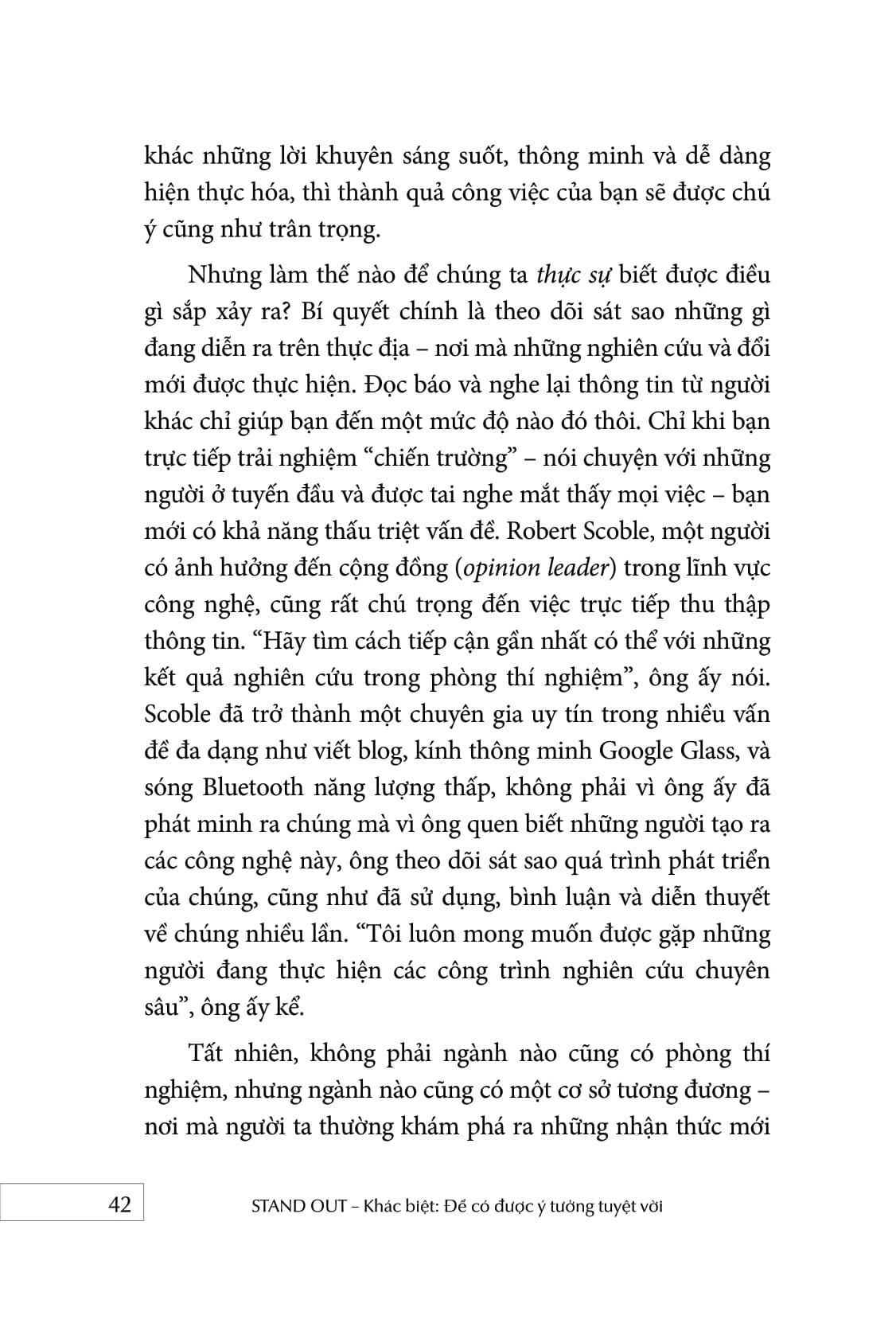 Stand Out - Khác Biệt
