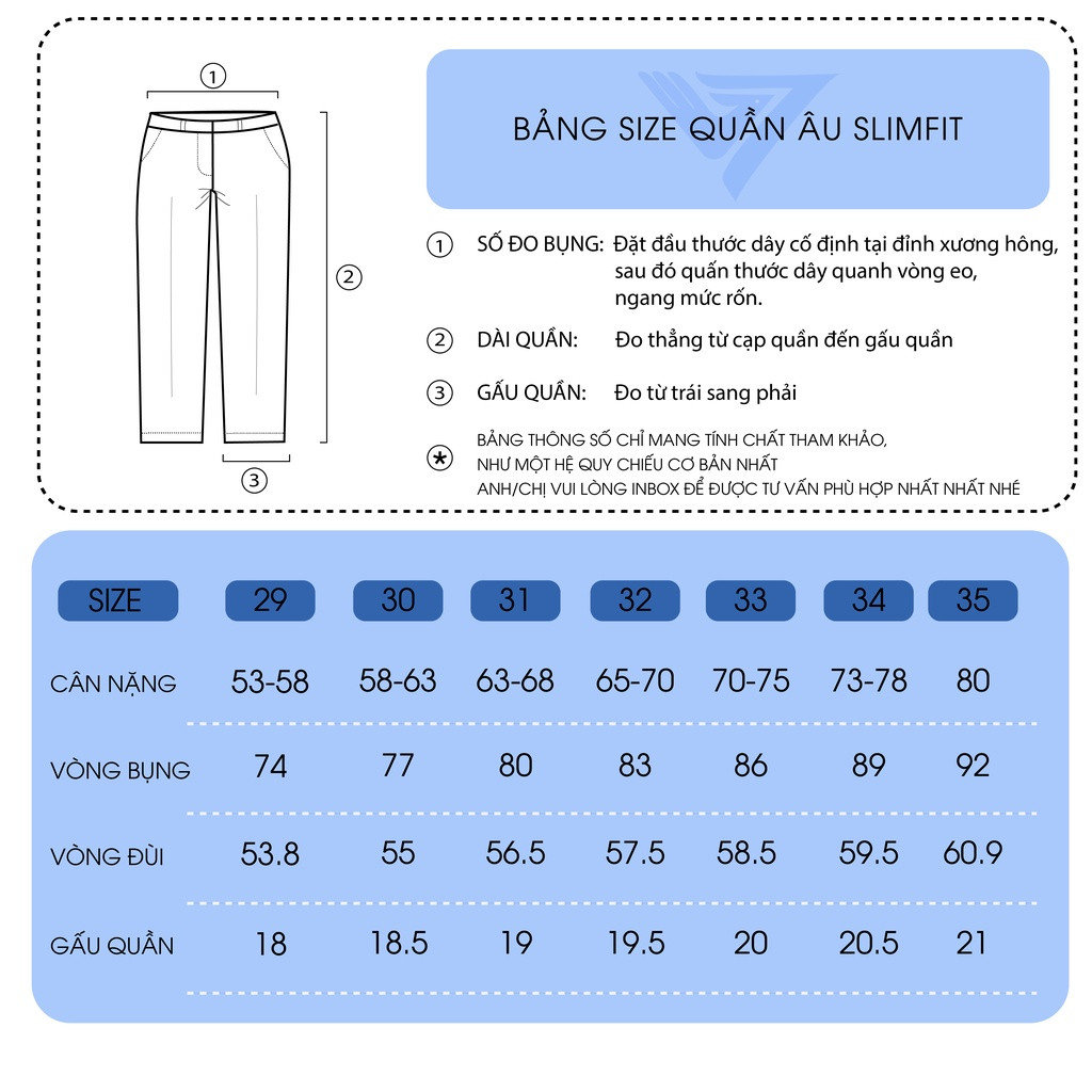 Quần âu dáng ôm Vitimex - QSK9055