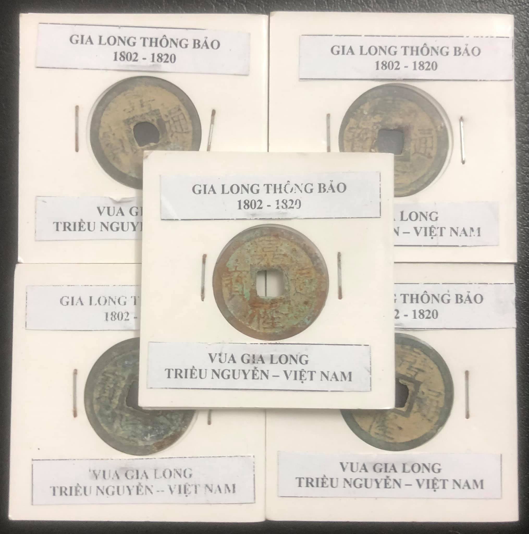 Xu cổ Triều Nguyễn - Gia Long Thông Bảo, vua Gia Long 1802 - 1820