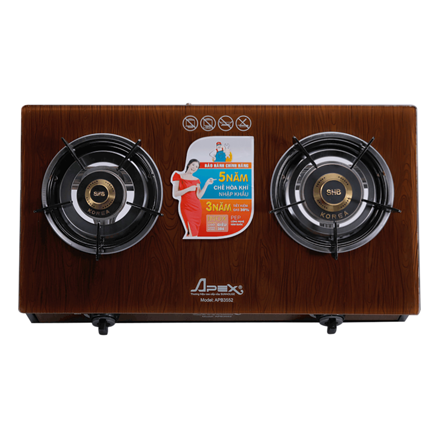 Bếp Gas Sunhouse Apex APB3552HT