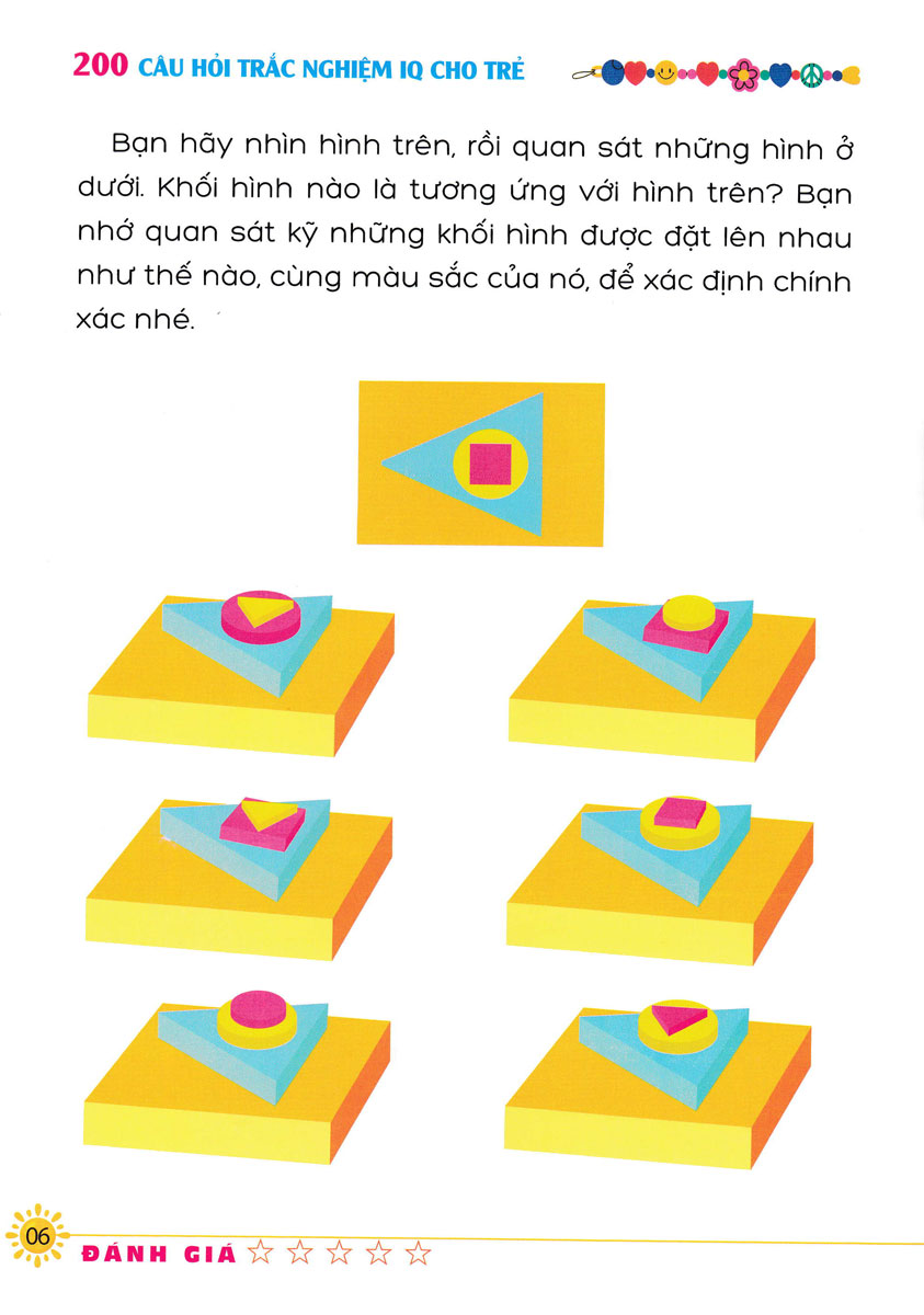 200 Câu Hỏi IQ Cho Trẻ Cấp Độ 4 _VT
