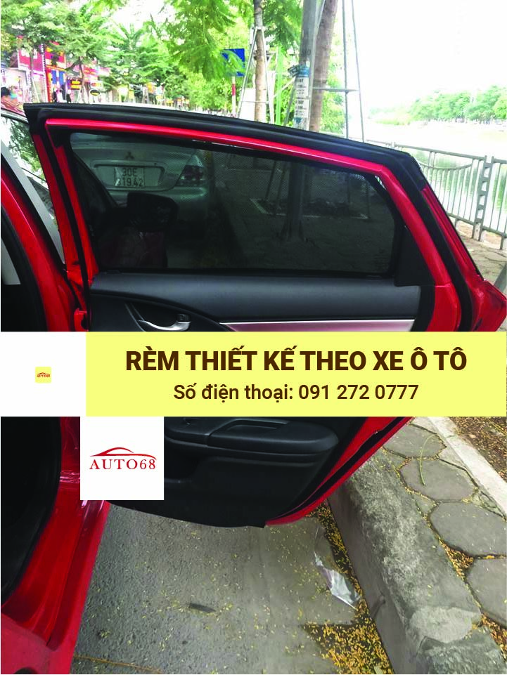 Rèm che nắng, Chắn nắng nam châm ô tô dành cho xe Honda Civic