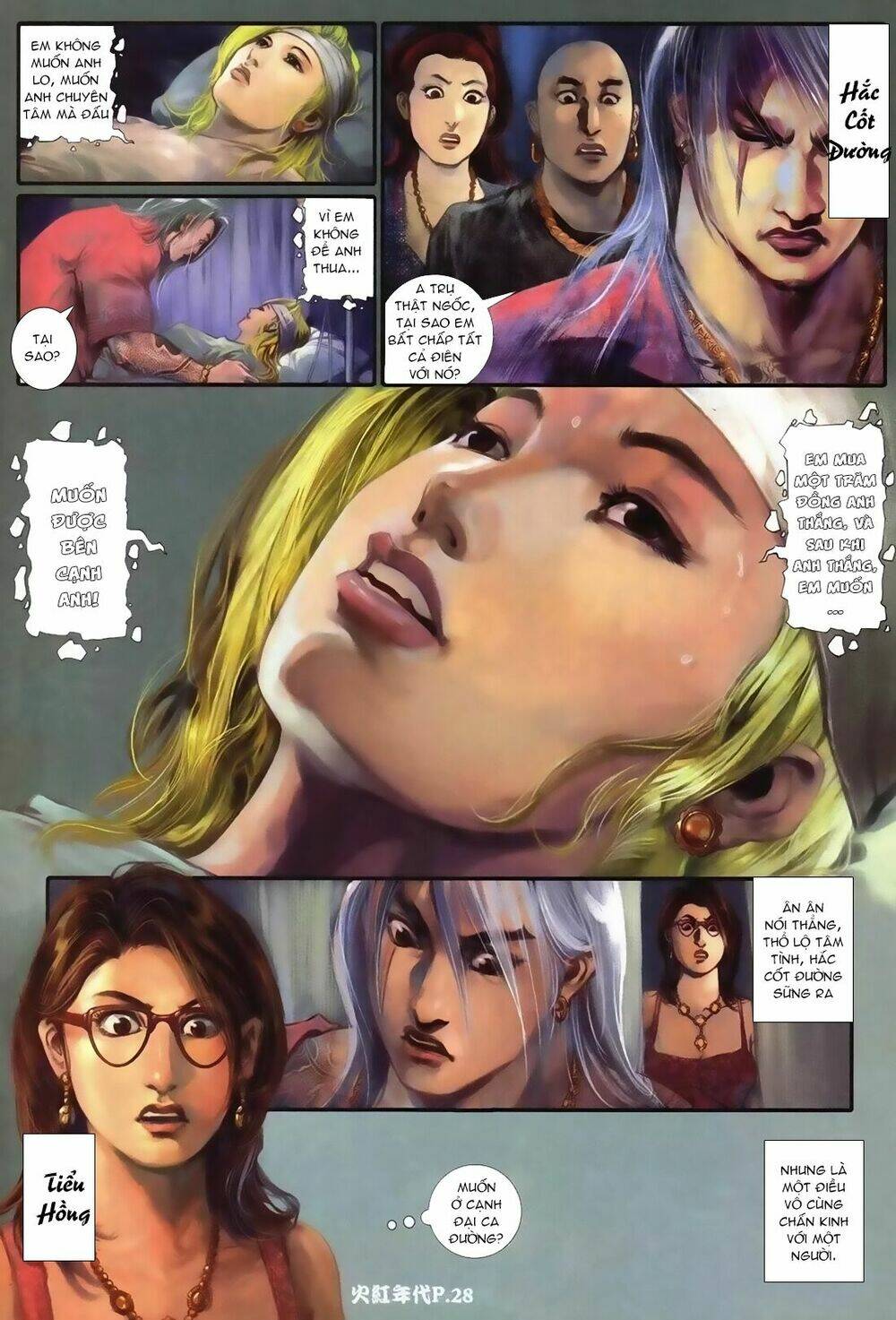 hỏa hồng niên đại hắc cốt đường chapter 77 25