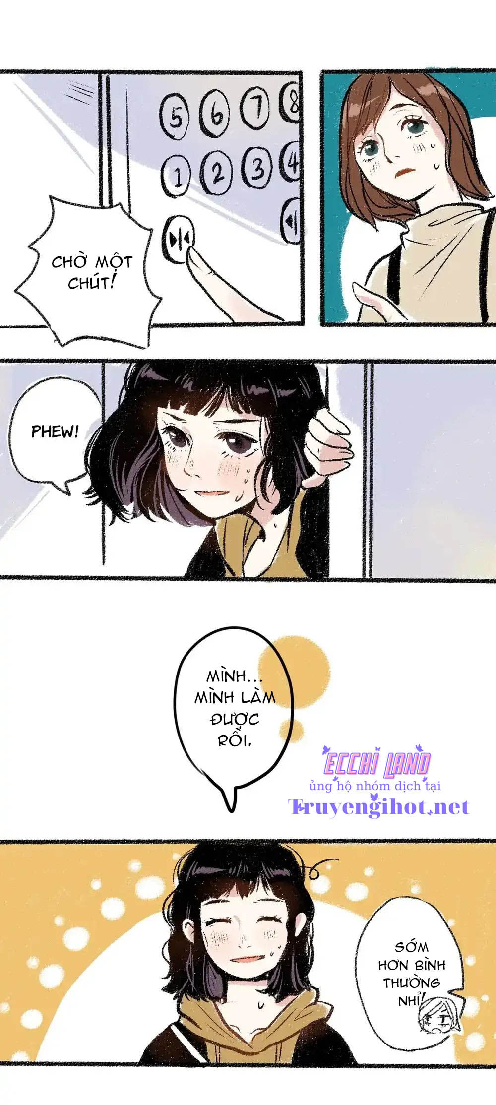 cuốc xe miễn phí mỗi ngày chapter 1.2 3