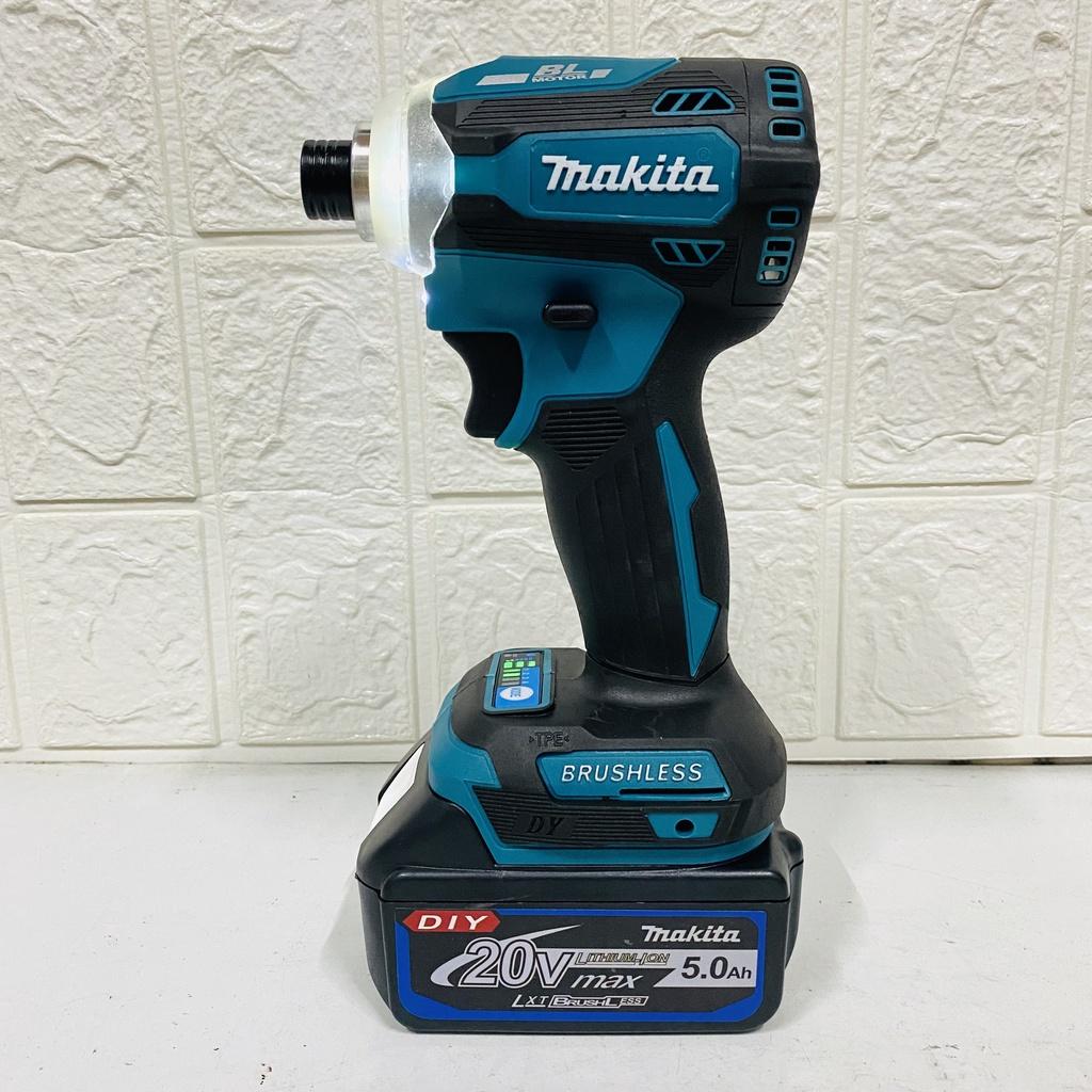 Máy bắn vít Makita không chổi than - máy chuyên vít MAKITA 2 pin khủng 10 cell - máy bắn vít chuyên nghiệp