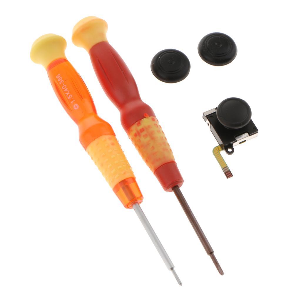 3D Analog Joystick Sensor + Caps + Tools for Switch NS Controller