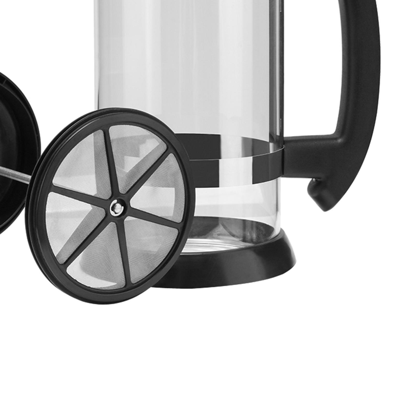 34Oz 1000ml French Coffee Press Tea Maker Heat Resistant Durable Handle