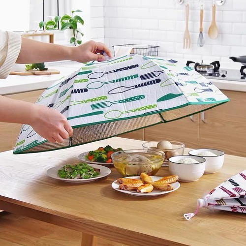 Lồng bàn gấp gọn giữ nhiệt tiện lợi