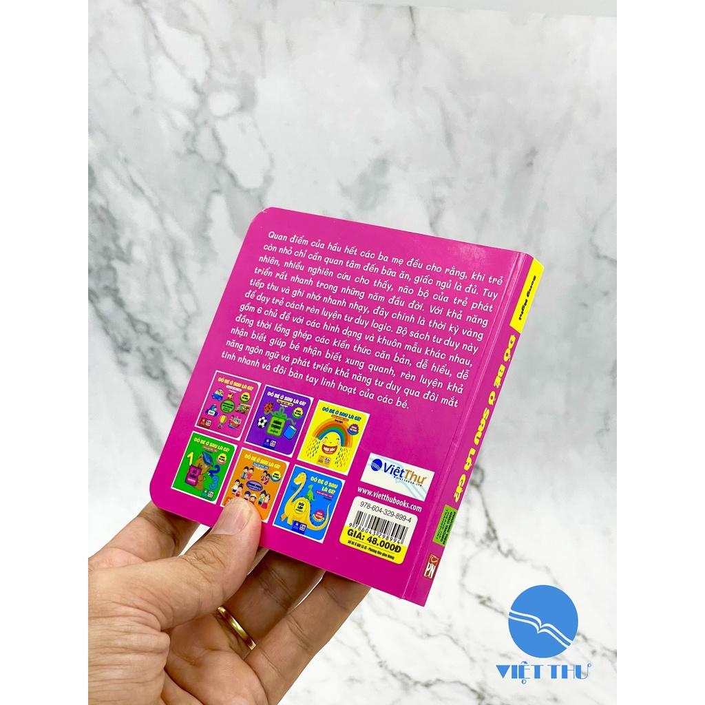 Trọn bộ Combo 6 Quyển Đố Bé Ở Sau Là Gì Sách Tư Duy