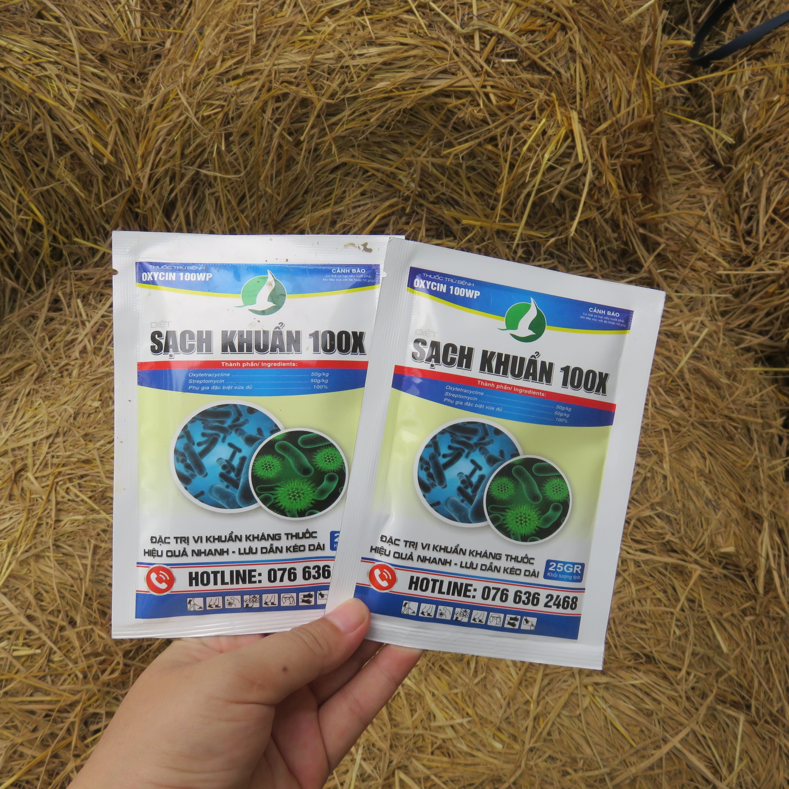 SẠCH KHUẨN 25 gram - HIỆU QUẢ TỨC THÌ/KHÔNG LO VI KHUẨN DÙNG CHO MỌI CÂY TRỒNG