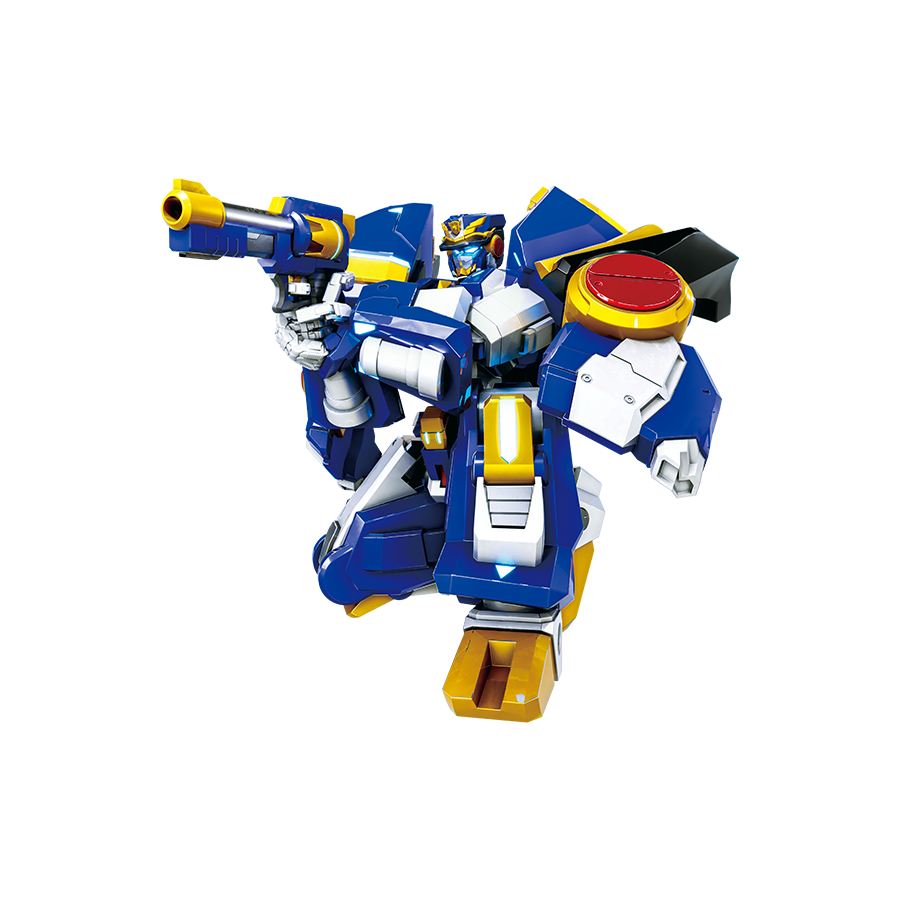 Đồ Chơi Robot Siêu Cảnh Sát Tuần Tra Patrol Cop Điện Năng Miniforce 505001