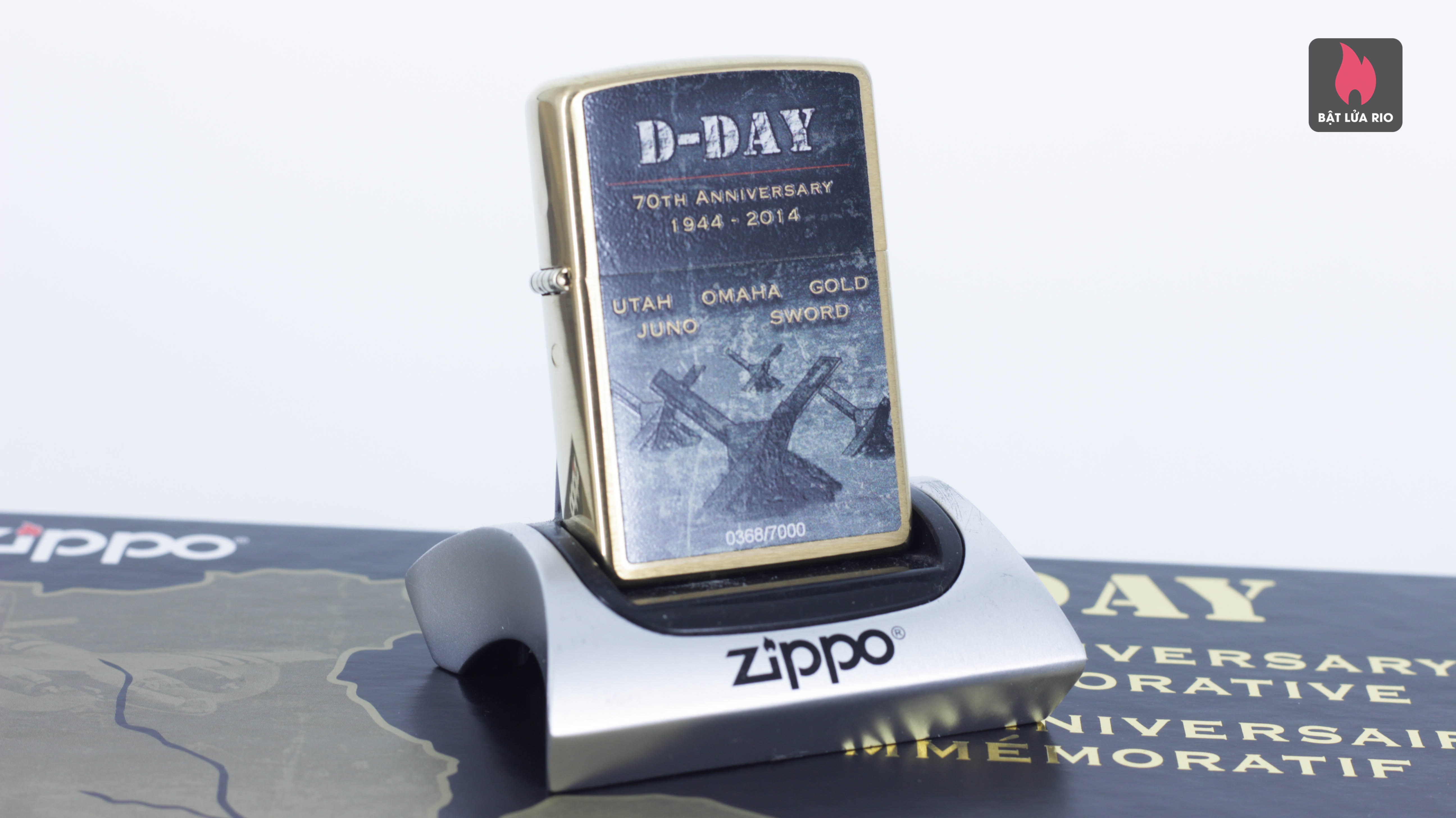 Bật Lửa Zippo 2014 – D-Day – 70Th Anniversary Commemorative