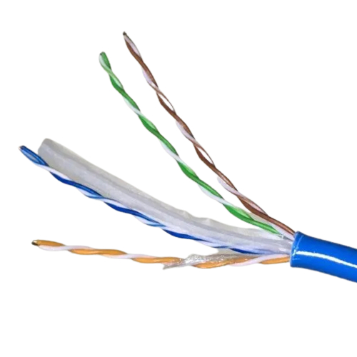 Dây cáp mạng AMPLX 23AWG UTP CAT6 xanh dương (bán lẻ theo mét)