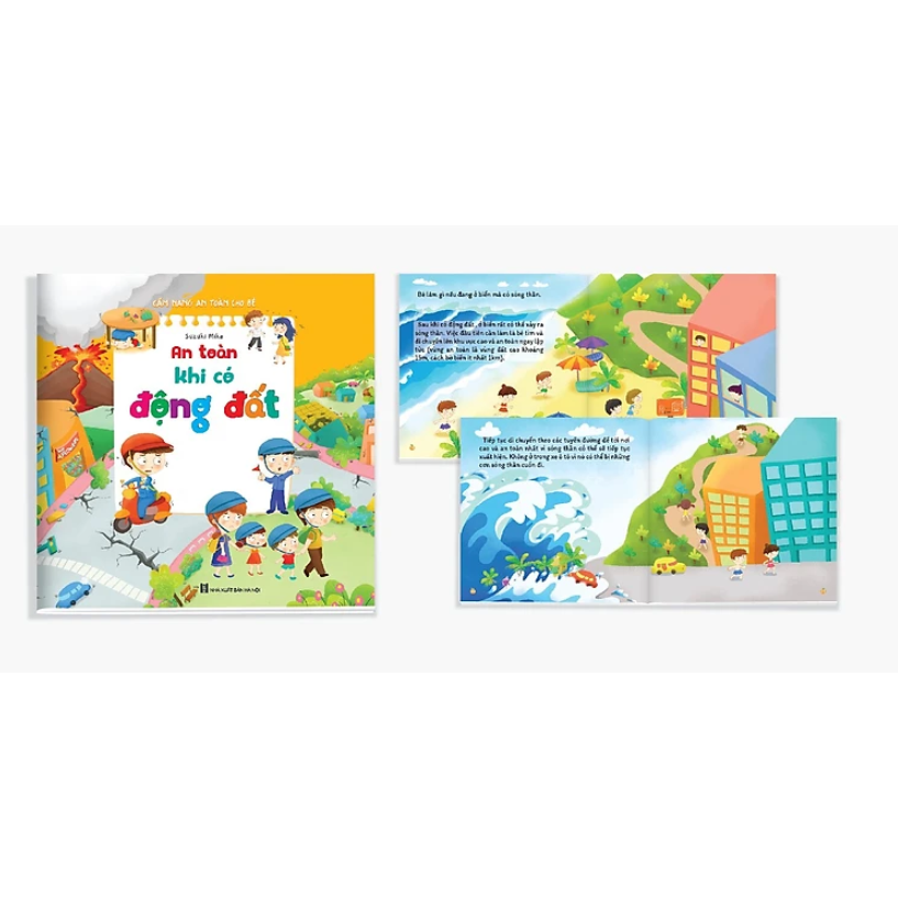 Bộ Sách Cẩm Nang An Toàn Dành Cho Bé Từ 3 - 12 Tuổi