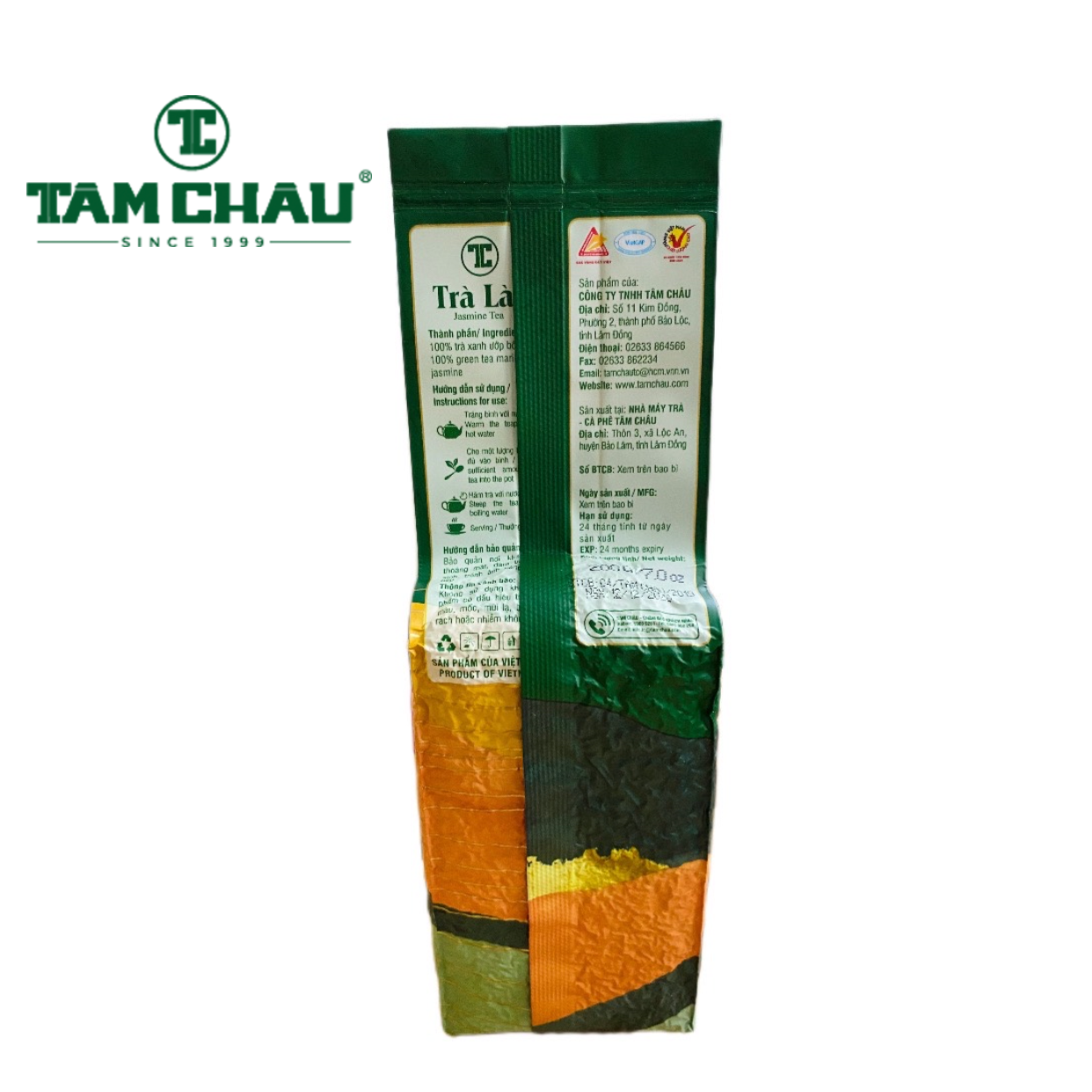 Combo 2 gói trà lài Thượng hạng Tâm Châu