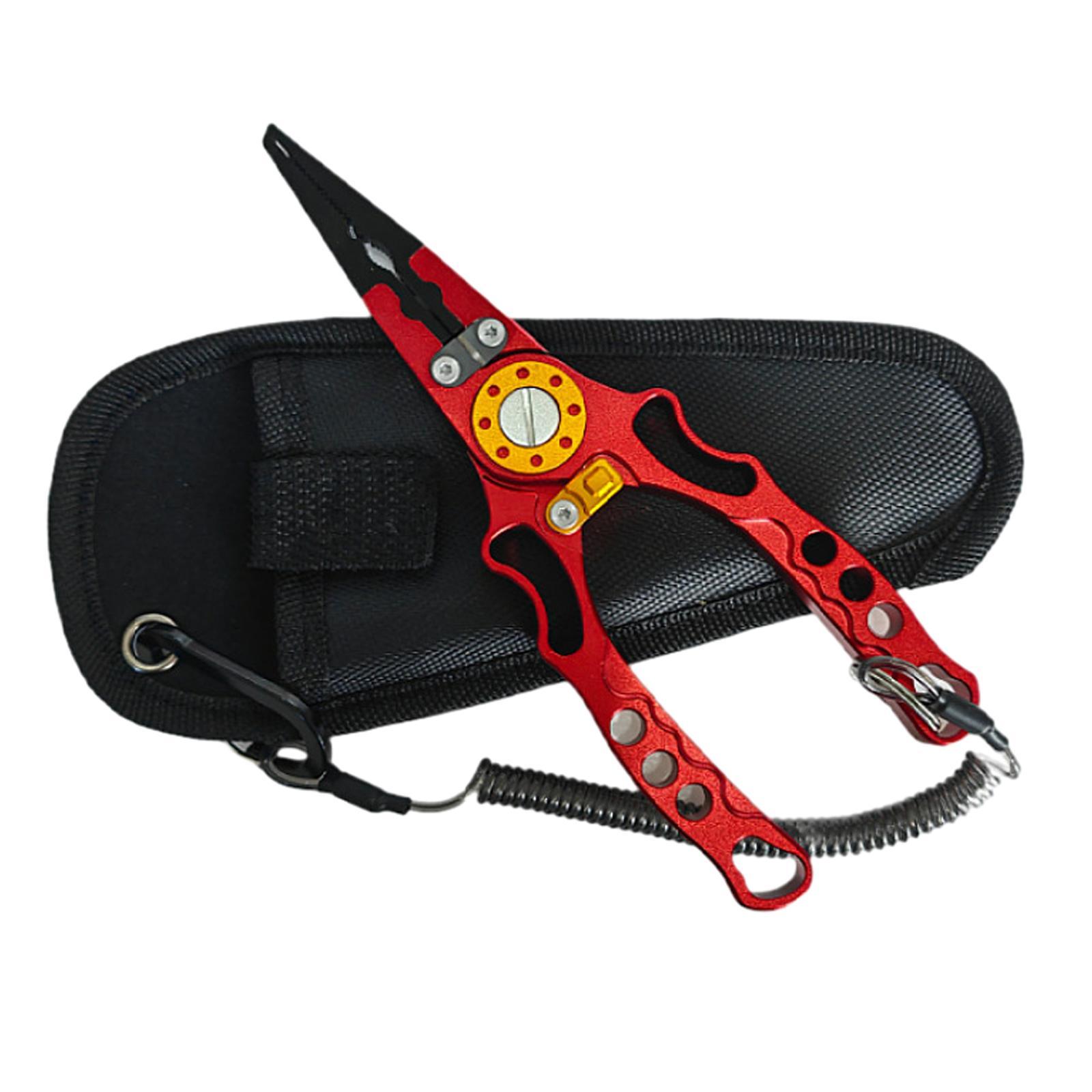 Fishing Pliers Gift Aluminum Alloy Hook Grabber for Freshwater Men Saltwater