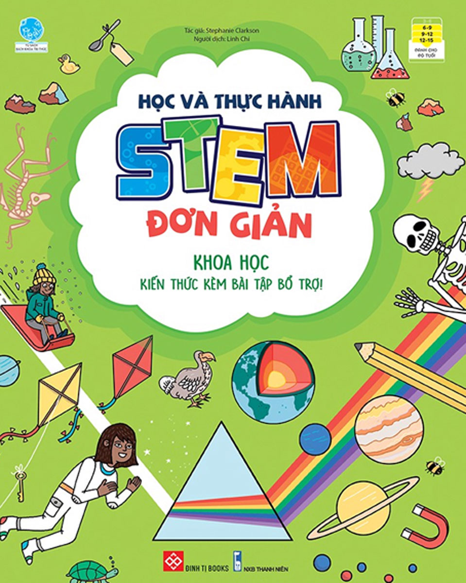 Học Và Thực Hành Stem Đơn Giản - Kiến Thức Kèm Bài Tập Bổ Trợ (DTI)