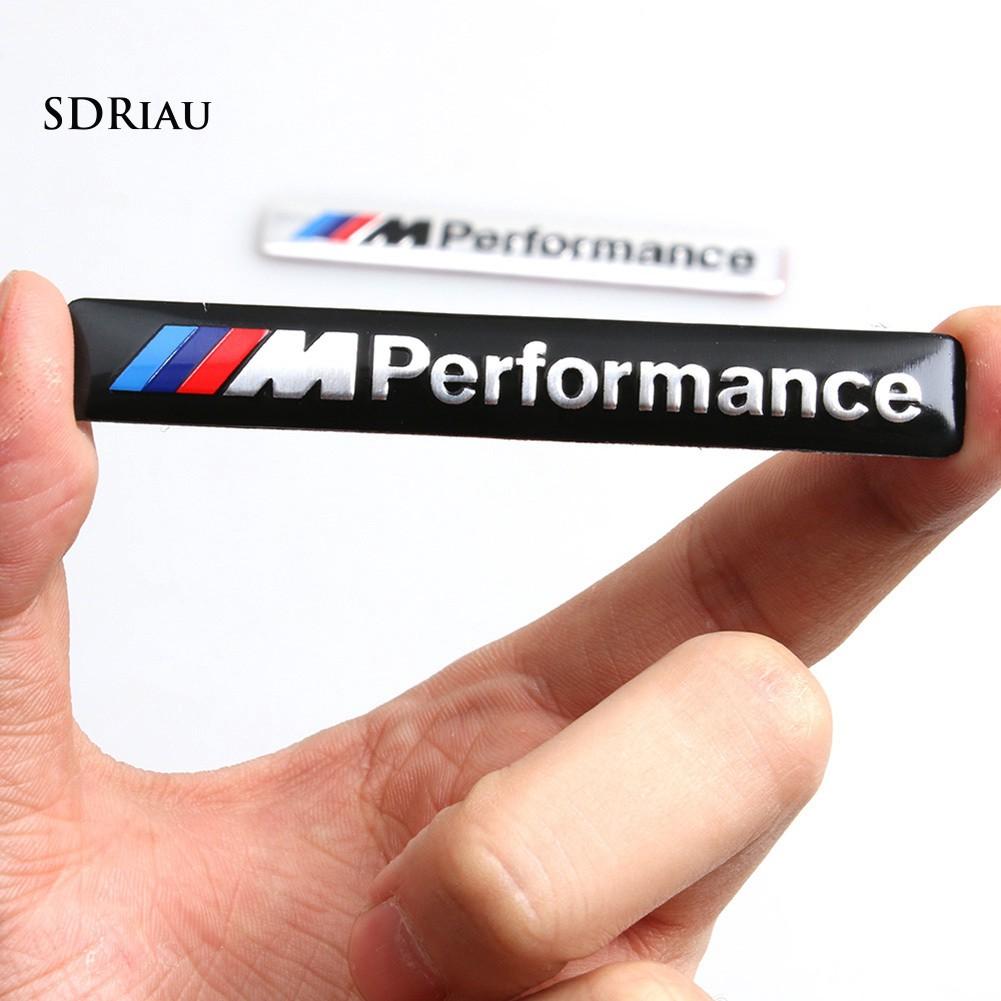 Miếng dán kim loại trang trí xe hơi dòng chữ M Performance