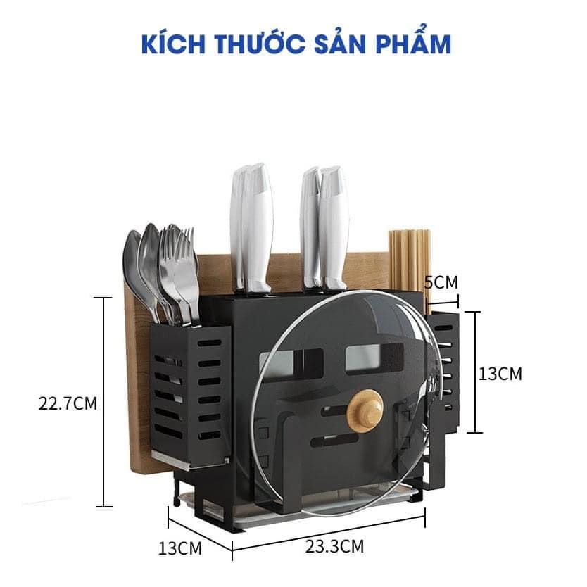 KỆ DAO THỚT, GÁC VUNG, CẮM ĐŨA ĐA NĂNG TIỆN DỤNG - LOẠI ĐẮT