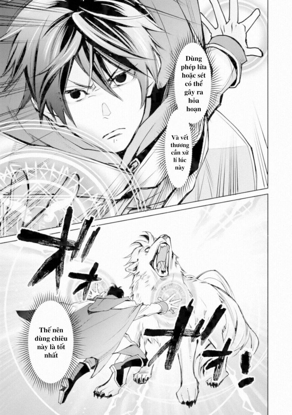tôi đã từng là một pháp sư bá đạo cho đến khi ăn phải mũi tên vào đầu gối và trở thành một người bảo chapter 2.2 8
