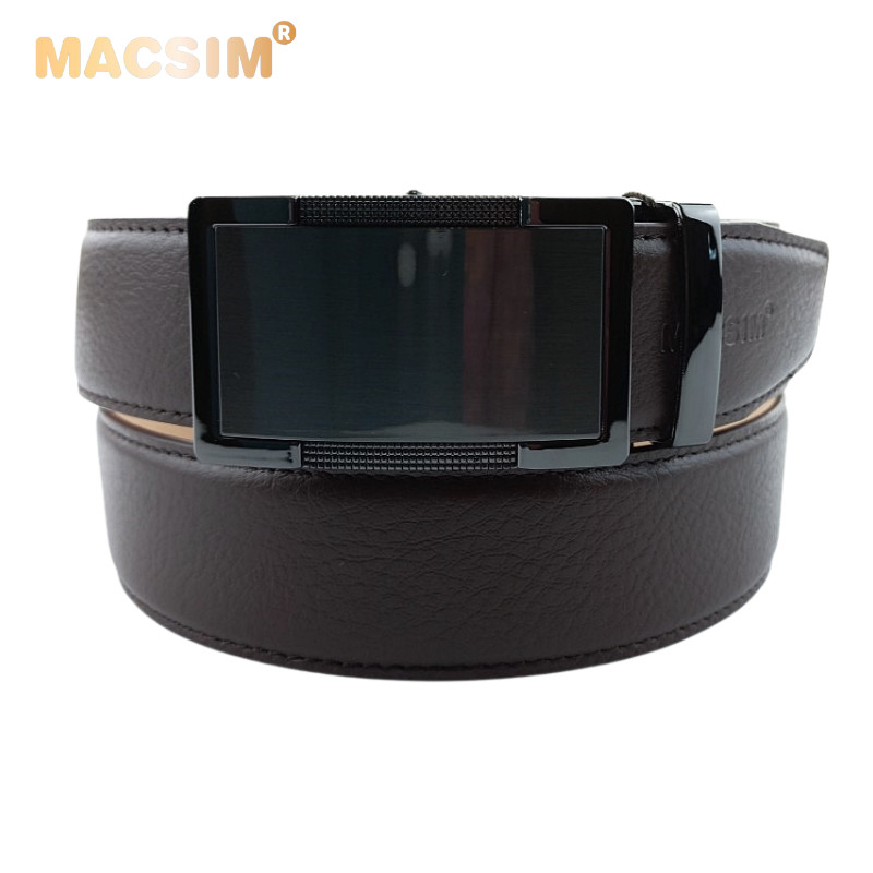 Thắt lưng nam da thật cao cấp nhãn hiệu Macsim MS044