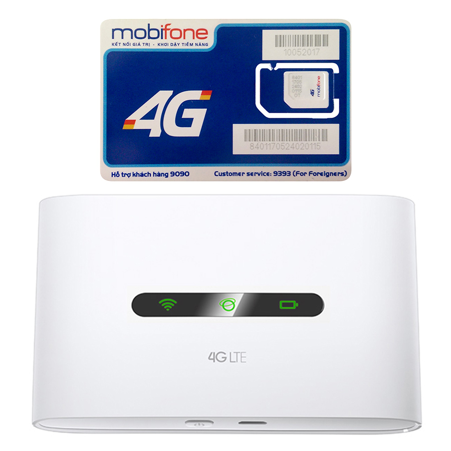 Bộ Phát Wifi TP-Link M7300 150Mbps + Sim Mobifone Trọn Gói 12 Tháng - Hàng Chính Hãng