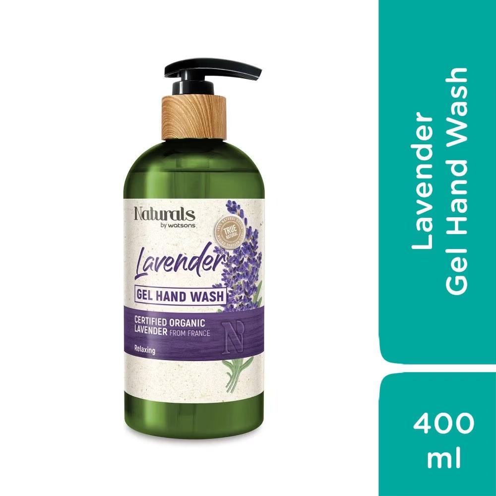 Gel Rửa Tay Naturals By Watsons Hương Lavender True Natural Lavender Gel Hand Wash 400ml