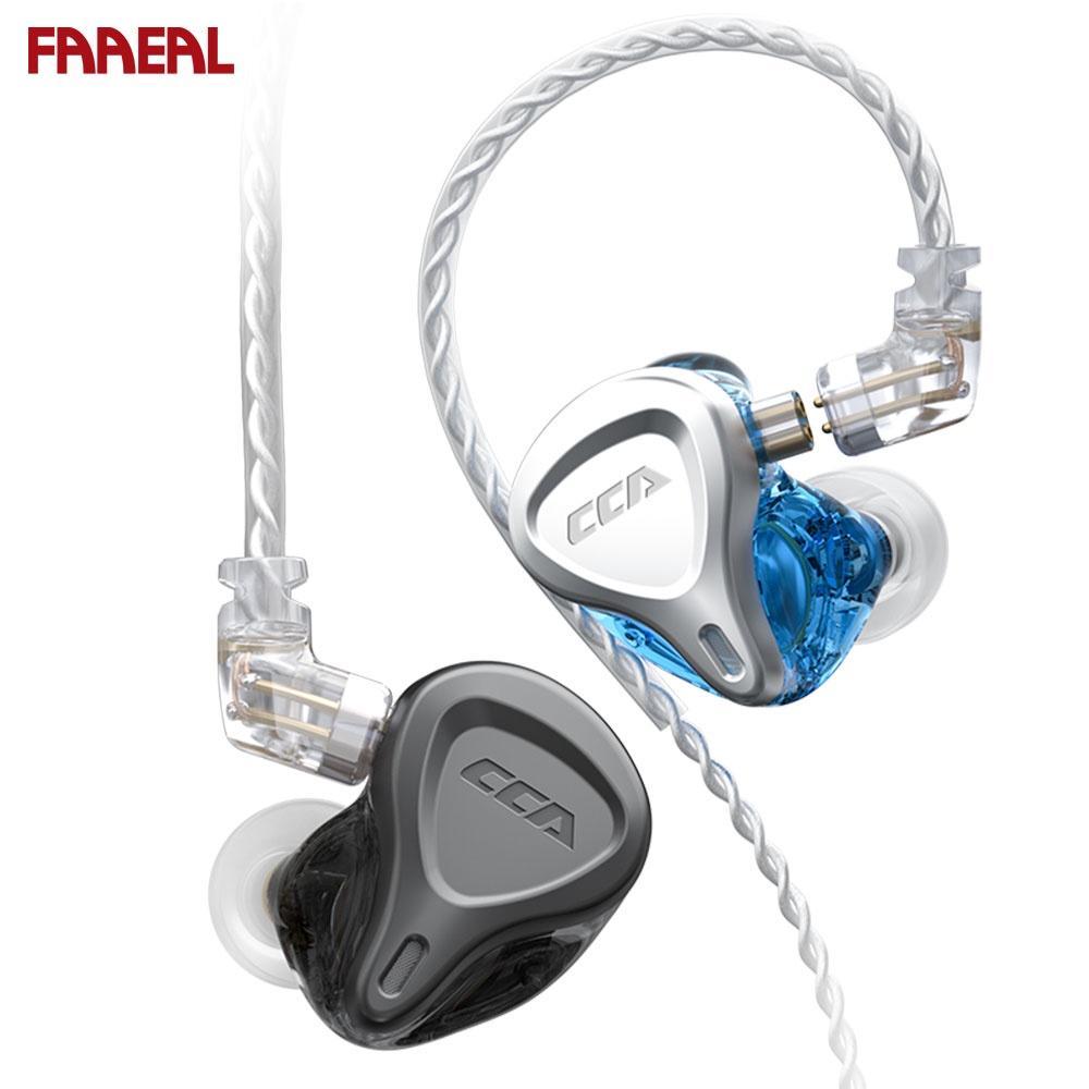 Tai Nghe Nhét Tai FAAEAL CCA CSN 1BA + 1DD Chống Ồn Chuyên Dụng Chơi Game Điện Thoại / MP3