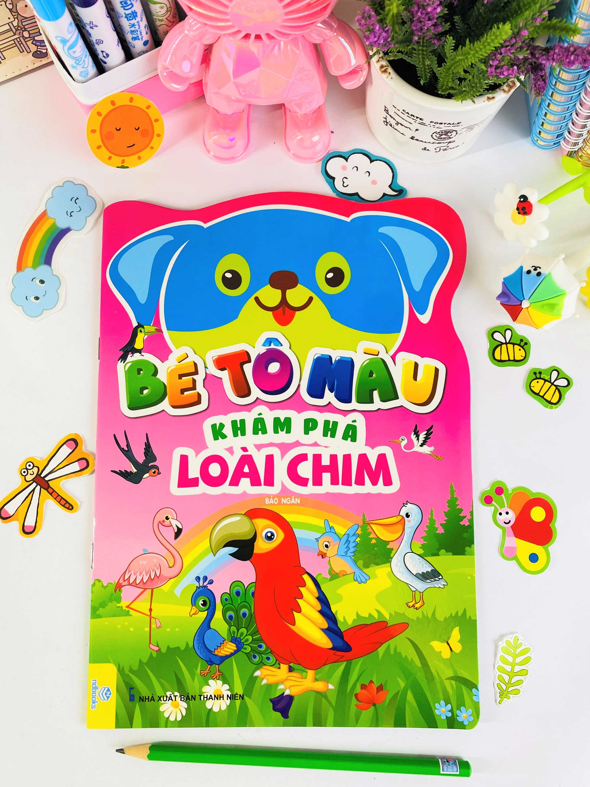 Sách - Trọn bộ 8 cuốn Bé Tô Màu Khám Phá - ndbooks