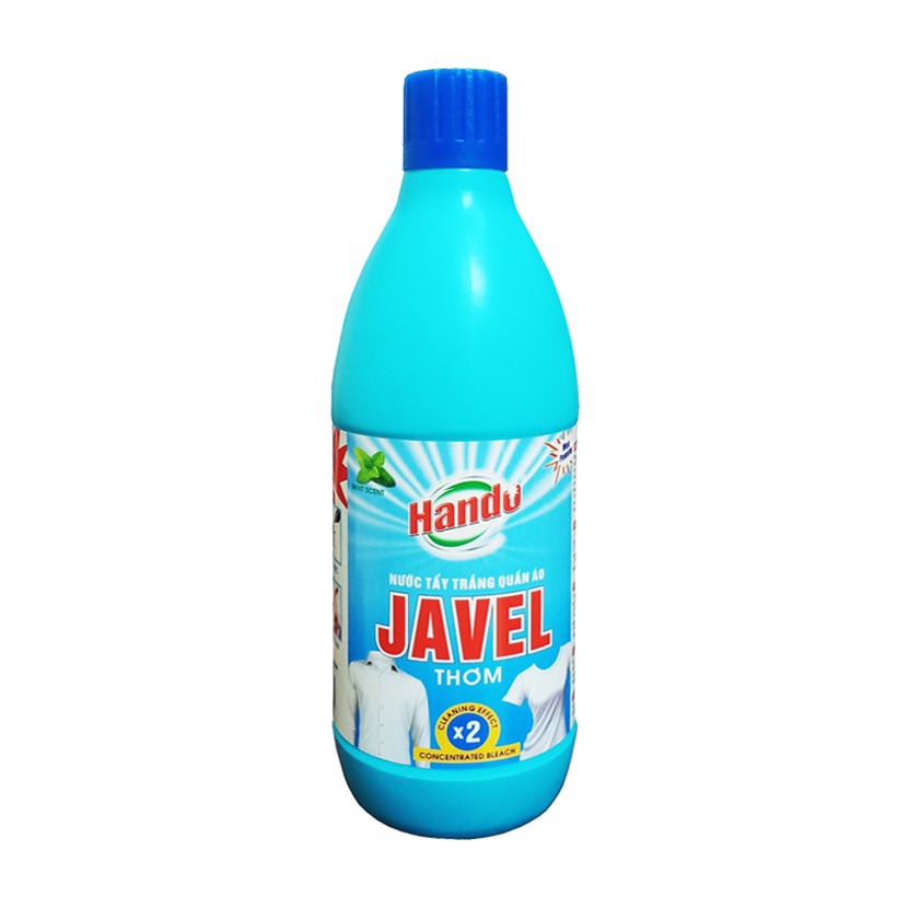 Nước tẩy trắng quần áo Javel Hando 500ml