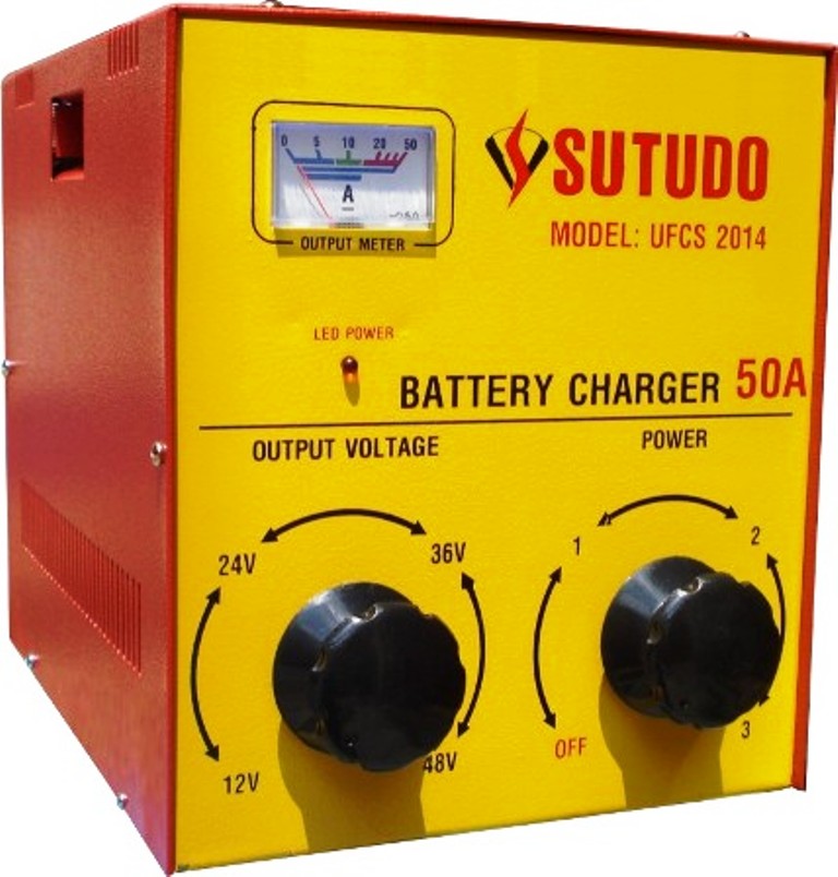 Máy Sạc Bình Ắc Quy Sutudo - Có Tăng Điện 50A