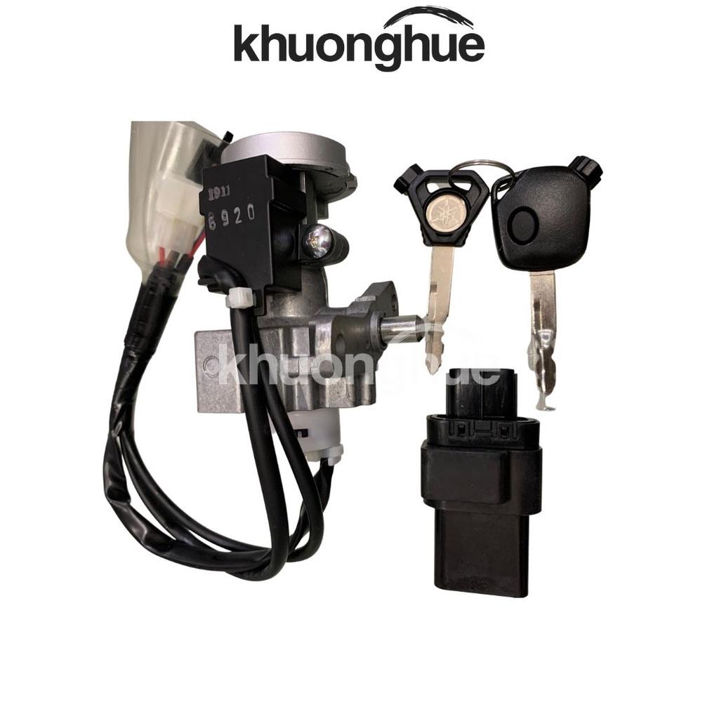 Ổ khóa từ- Ổ khóa điện xe Nouvo 6 chính hãng Yamaha