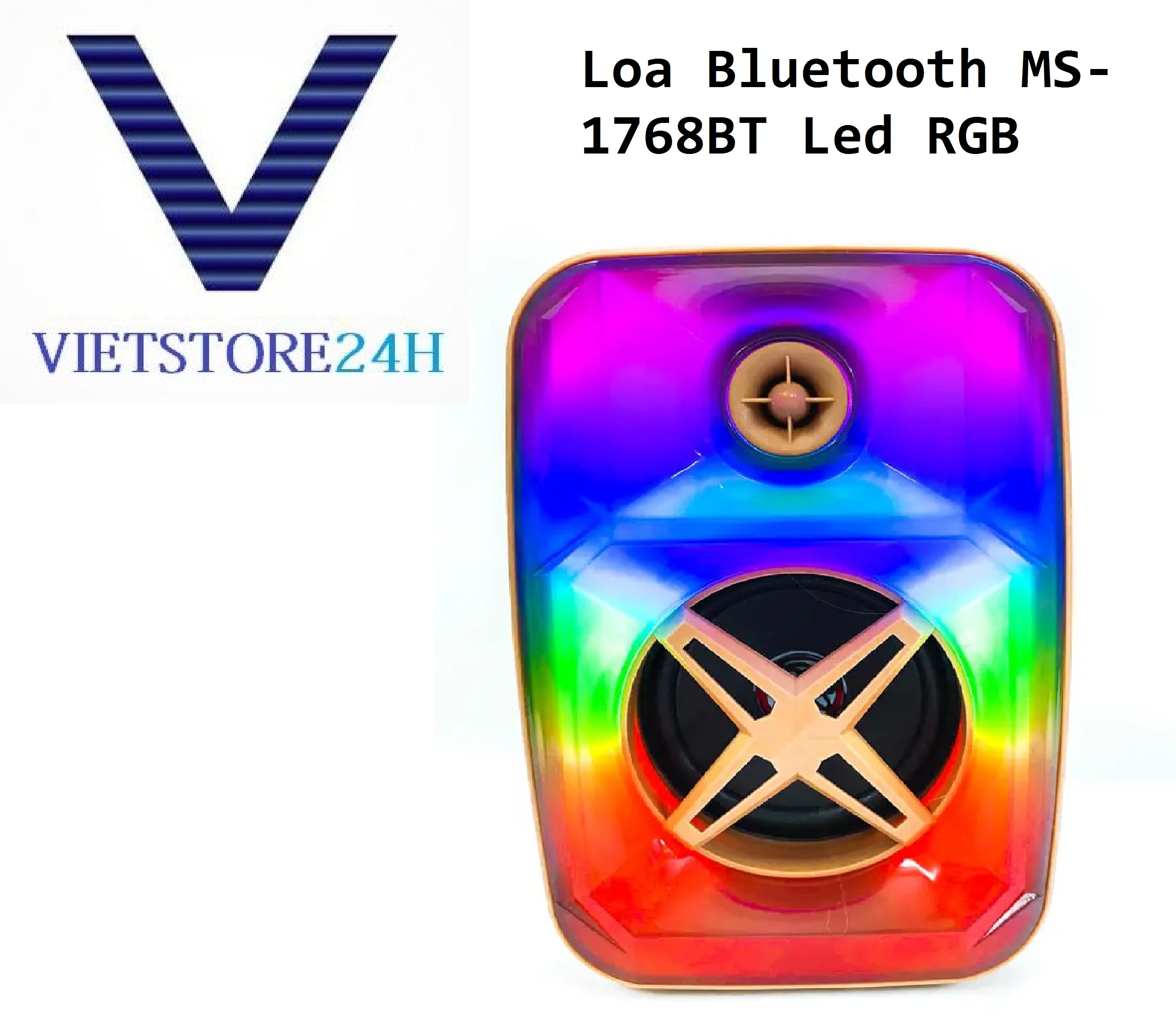Loa Bluetooth MS-1768BT Led RGB VT