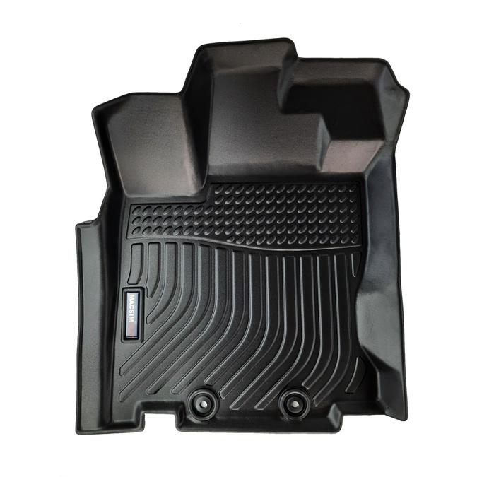 Thảm lót sàn xe ô tô Infiniti QX60 2014 - nay Nhãn hiệu Macsim chất liệu nhựa TPV cao cấp màu đen